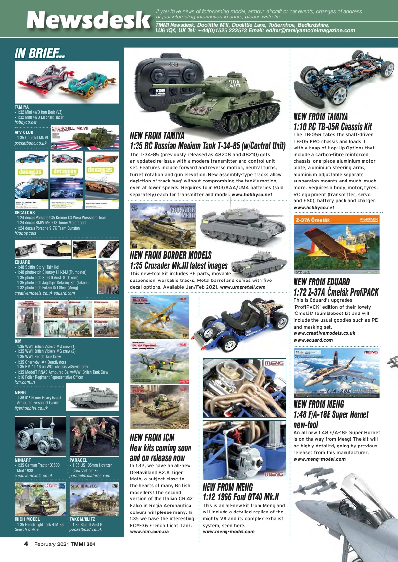 Tamiya Model Magazine 304 (2021-02)
